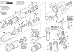 Bosch 0 607 161 508 400 WATT-SERIE Pn-Drill - (Industr.) Spare Parts